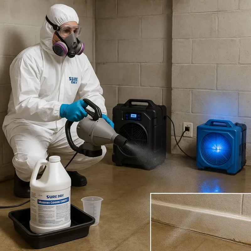 Sanitization and Odor Removal process in Georgetown, KY